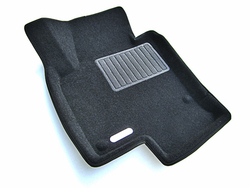 Коврики салона для VOLKSWAGEN Tiguan (2008-2016) Euromat 3D Business черные. Арт. EMC3D-005419