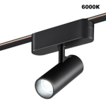 359468 SHINO NT24 102 черный Трековый смарт-светильник для низковольтного шинопровода с двумя режимами работы IP20 LED 6W 24V 3000-6000K EASY