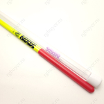 Палочка Sasaki 57 см желтая с красной ручкой КEYxR (Fluo Yellow x Red)
