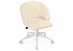 Офисное кресло Woodville Пард экокожа слоновая кость