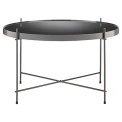 Журнальный столик Josen, Ø65 см, черный