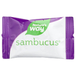 Nature's Way, Sambucus® Ultra Immune, Juicy взрыв, ягодный вкус, 25 жевательных таблеток в упаковке