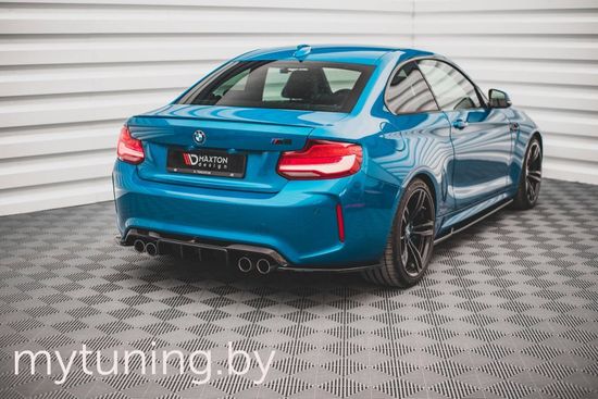 Диффузор бампера заднего для BMW M2 F87 (16-20)