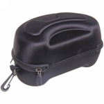 Очки горнолыжные H057 черная оправа/оранжевая линза