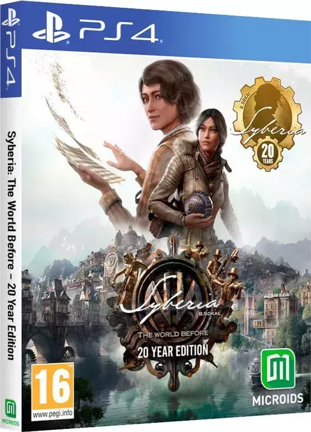 Игра Syberia: The World Before - 20 Years Edition (Сибирь: Память прошлого) (Русская версия) для PlayStation 4