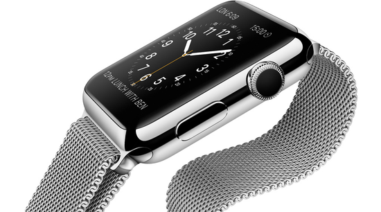 Часы смарт Apple Watch 38мм (миланский сетчатый стальной с магнитной застежкой)