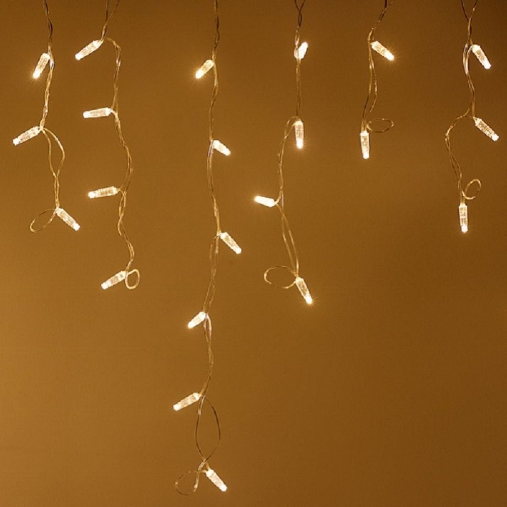 Уличная гирлянда бахрома 220 В / 3*0,5 м / каучук / 114 led / IP 66