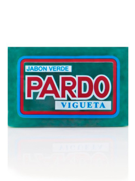 Мыло натуральное хозяйственное "Pardo Jabon Verde" (Пардо зелёное) 400г., пятновыводитель, удаляет стойкие пятна, универсальное