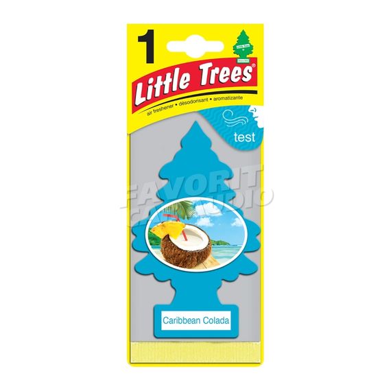 Ароматизатор Car Freshner Little Trees Caribbean Colada