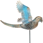 Фигура на спице «Взмах крыльев» 60 см, Золото с голубым переливом