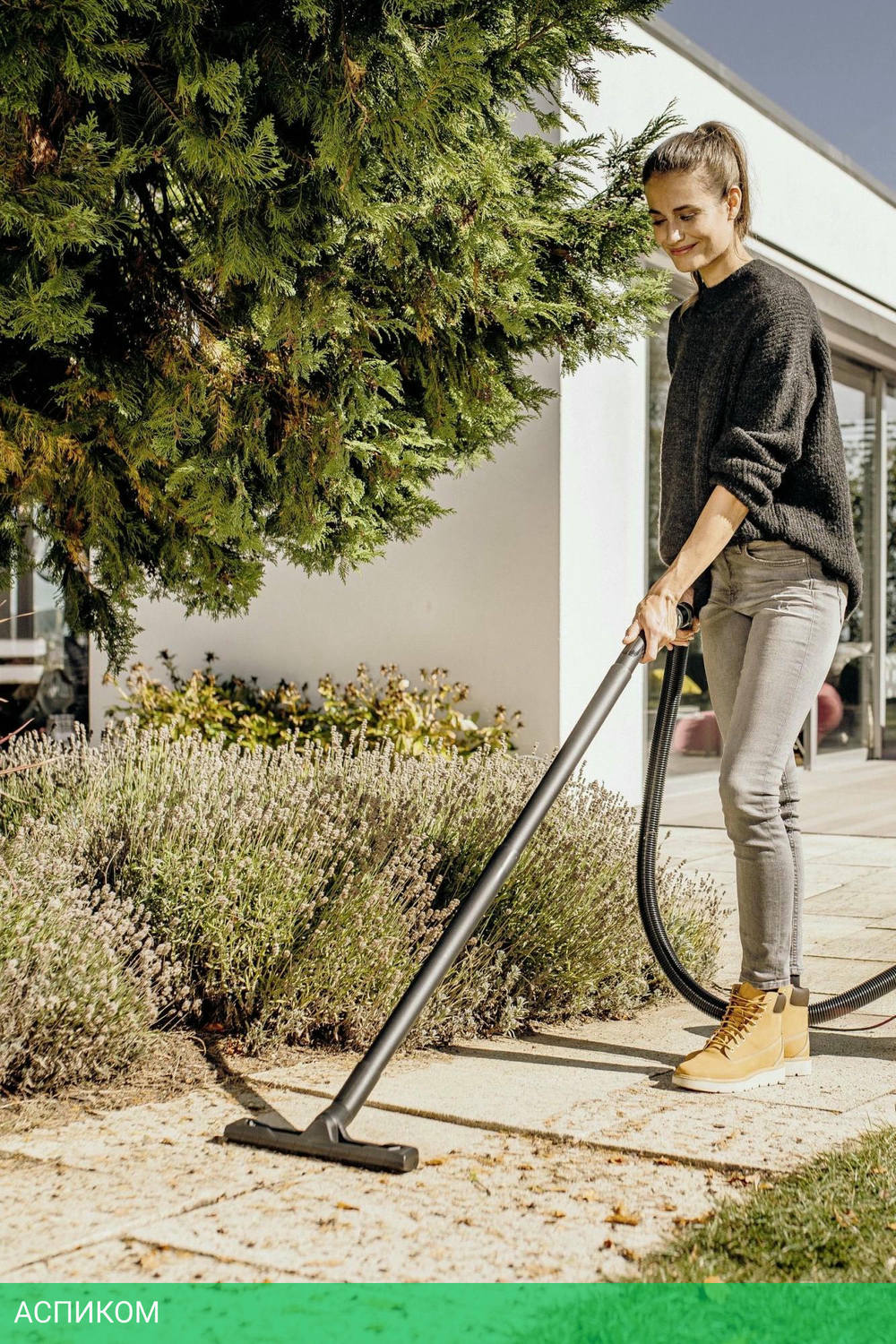 Пылесос Karcher KWD 3 S V-15/4/20 AE желтый (1.628-448.0)