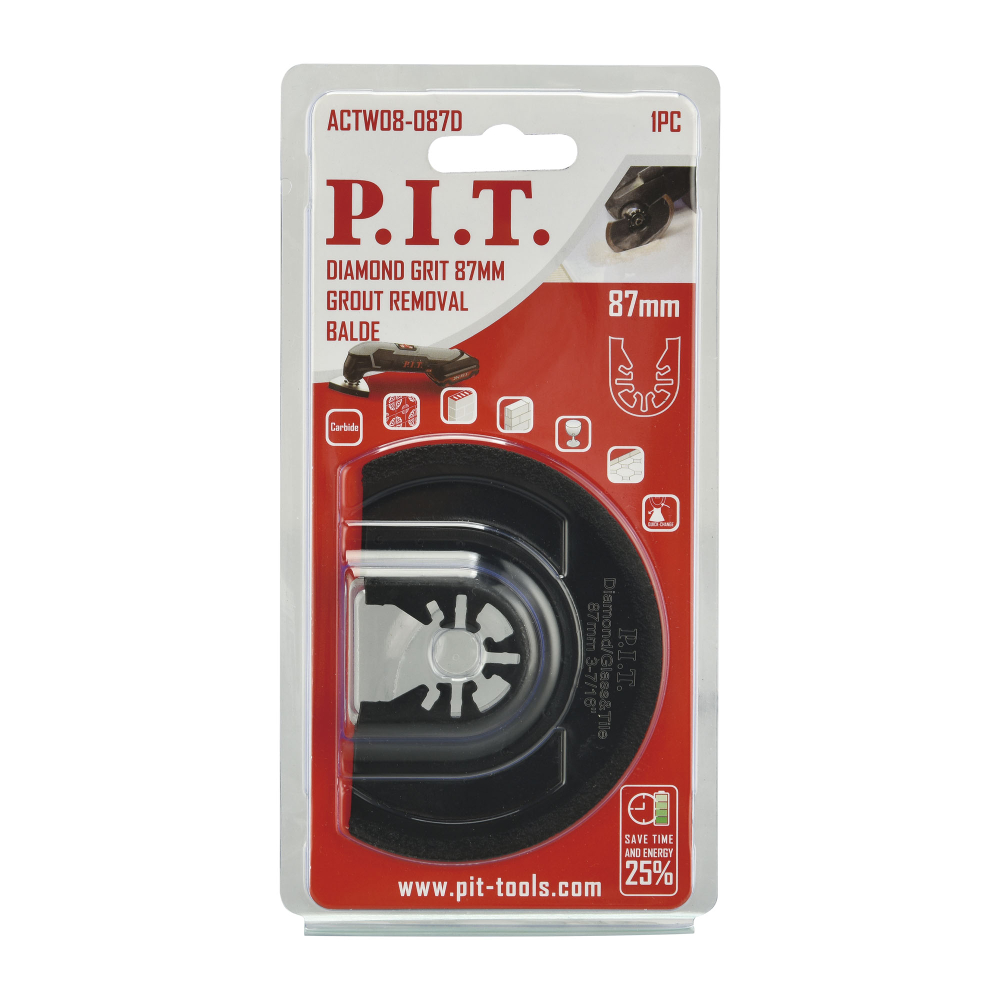 (ХОС) Насадка алмазная для реноваторов (МФИ) P.I.T. 87мм (ACTW08-087D)