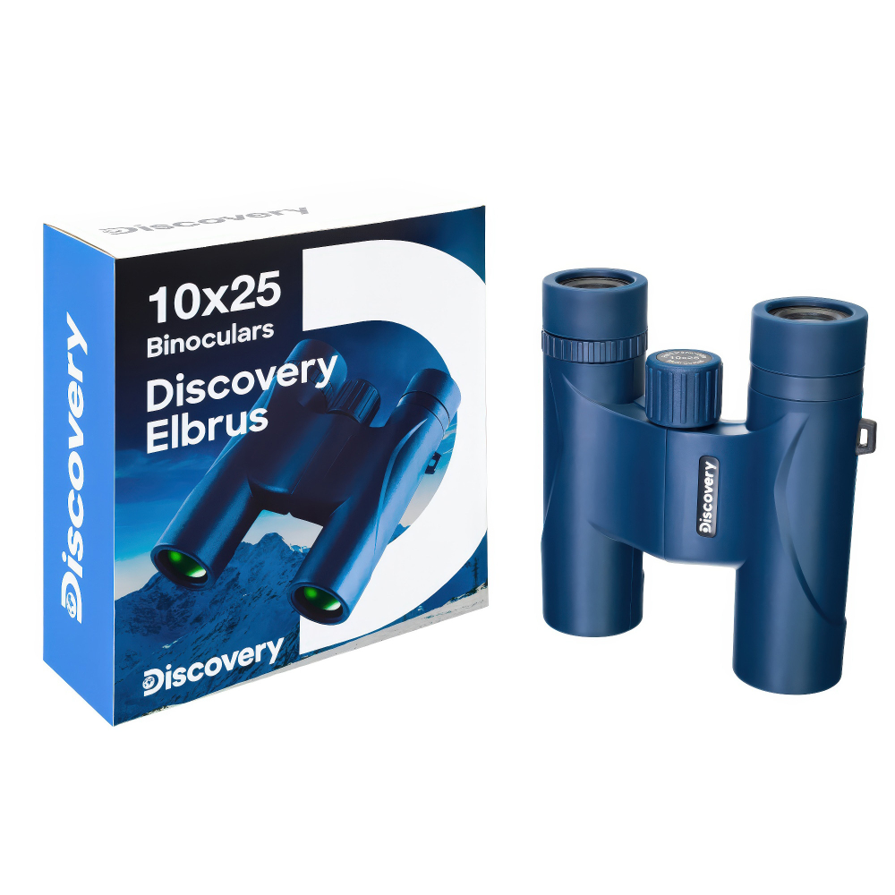 Бинокль Discovery Elbrus 10x25 - Прочный корпус из ABS-пластика