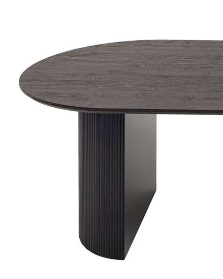 Стол Ballet 200х100 см, темное дерево