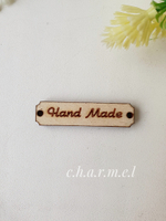 Бирка Табличка "Hand made" 40*10 мм, дерево