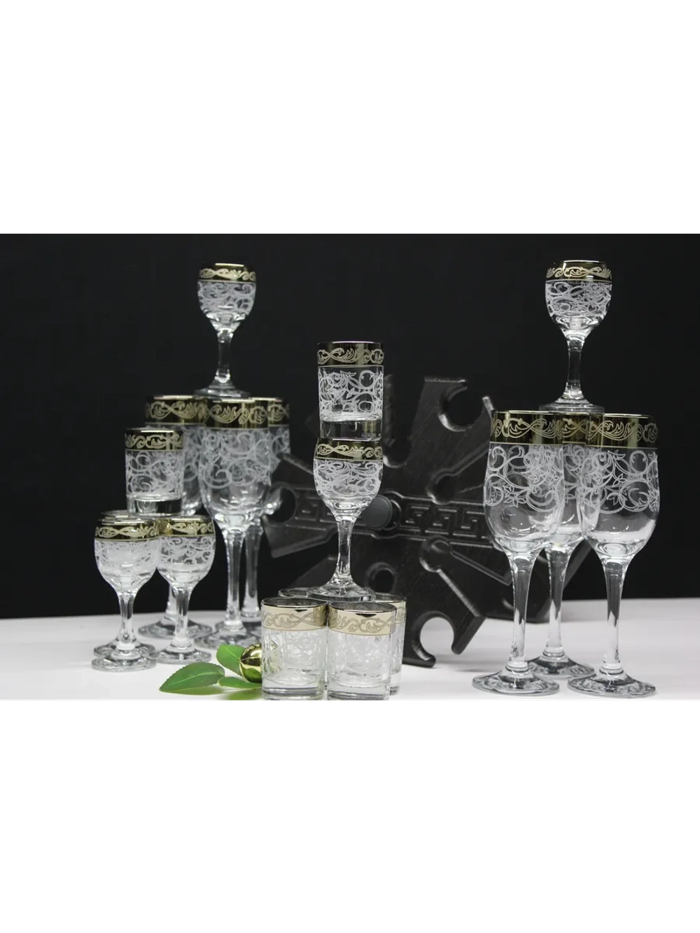 Барный набор 18 предметный с Бокалом