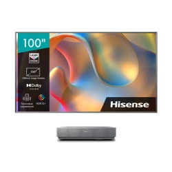 Телевизор Laser Hisense 100" Laser TV 100L5H серебристый 4K Ultra HD 60Hz Smart TV
