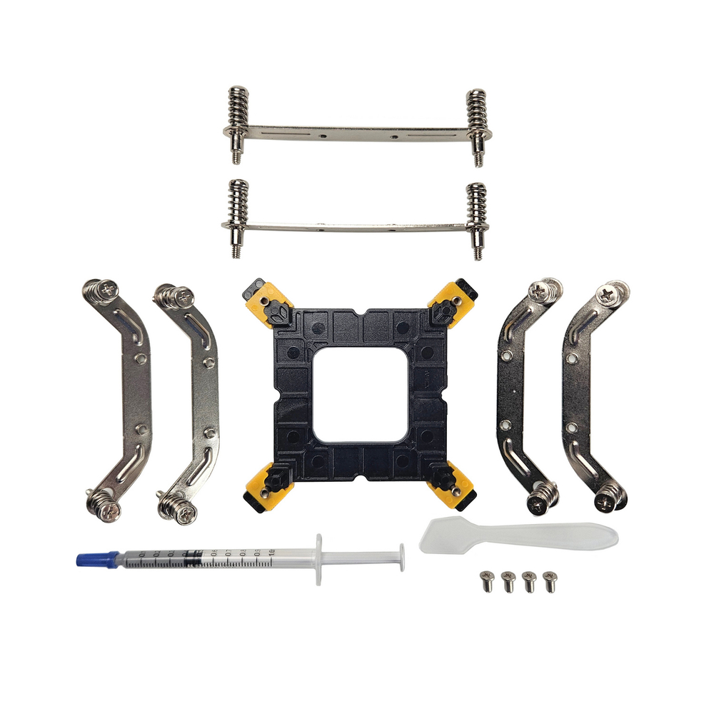 Кулер для CPU BaseTech 902SC, 1х92мм, 700-2400rpm, 4-pin, Al+Cu, серебристый-черный, 44CFM, 23дБ, 2-PIPE(прямой контакт), TDP 130Вт, INTEL 1700/1200/115x/2011, AMD AM5/AM4/AM3(+)/AM2(+)/FM2(+) (BT-902SC)