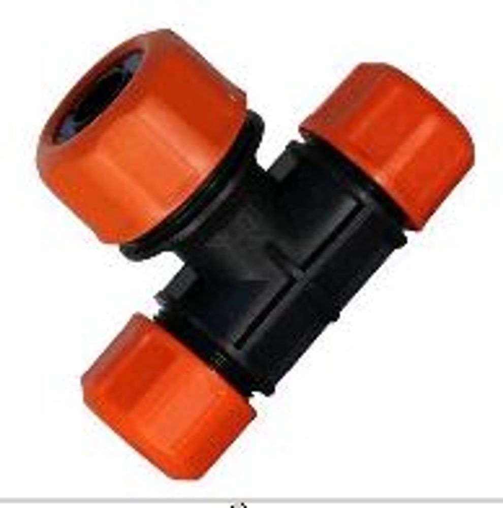 ДП Тройник цанговый  1/2--1/2 --3/4   ''ЖУК''