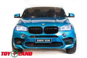 Детский электромобиль Toyland BMW X6M синий