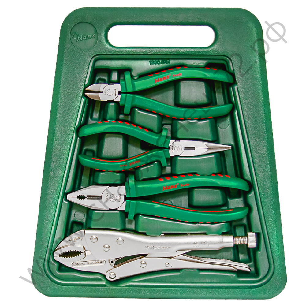 Набор губцевого инструмента, 4 предмета 16804MB