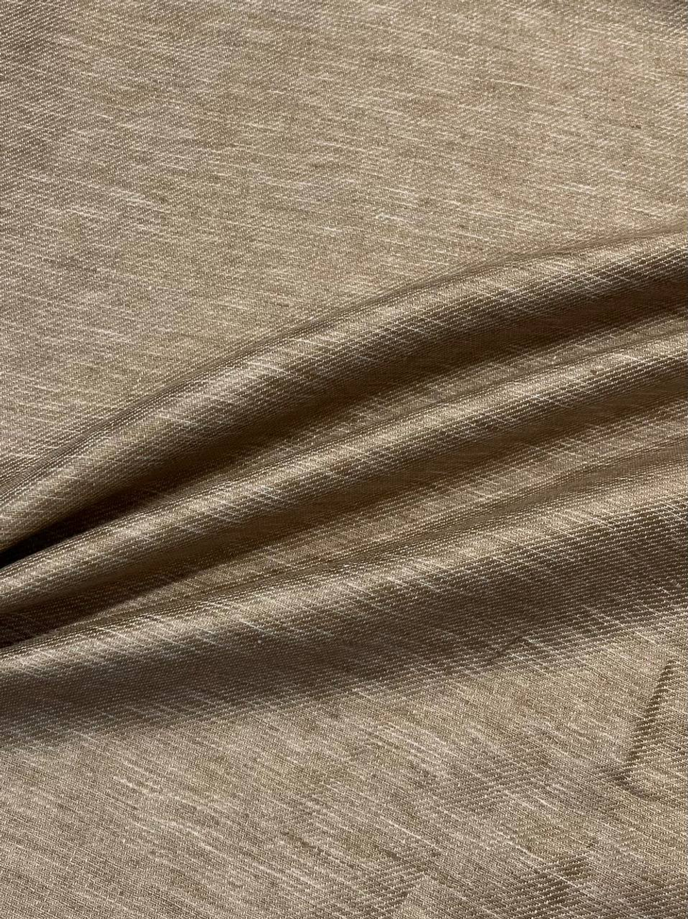 Лен бежевый