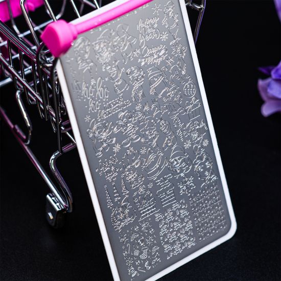 Пластина для стемпинга Enigma Stamping №022