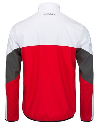 Кофта для мальчика теннисная Head Club 22 Jacket - red