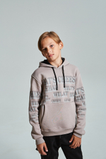 Свитшот дл/р начесом д/м LEYZ 10033