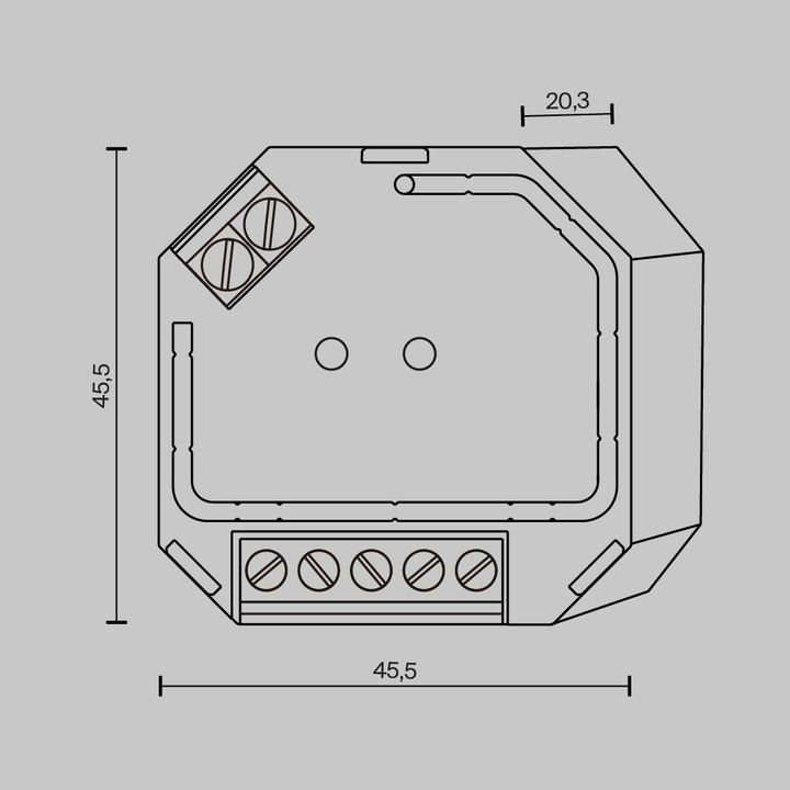 Диммер Maytoni Lighting control DALI 721019