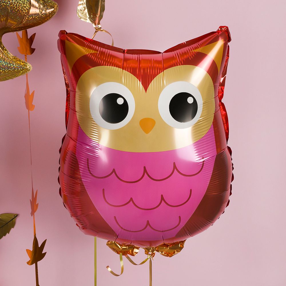 Шар (21''/53 см) Фигура, Лесная Сова, 1 шт.