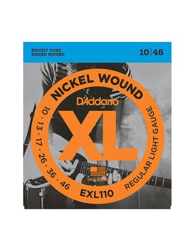 Струны для электрогитары 10-46 D'ADDARIO EXL110