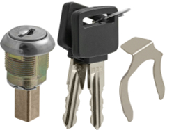 C-PC2 Замок и 2 ключа для тележки C-7DW1