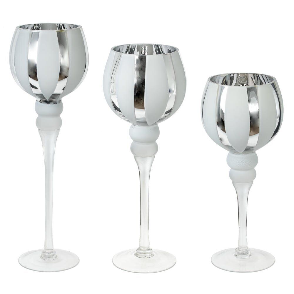 GAEM Набор из 3-х подсвечников, L33 W16 H46 см