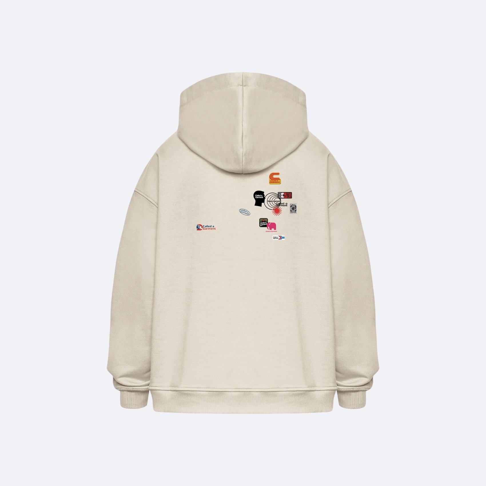 Худи Called a Garment  Logo Mess (beige) артикул: - купить в магазине Дайс