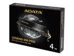 SSD накопитель ADATA Legend 900 Pro 4ТБ, M.2 2280, PCIe 4.0 x4, NVMe [SLEG-900P-4TCS]