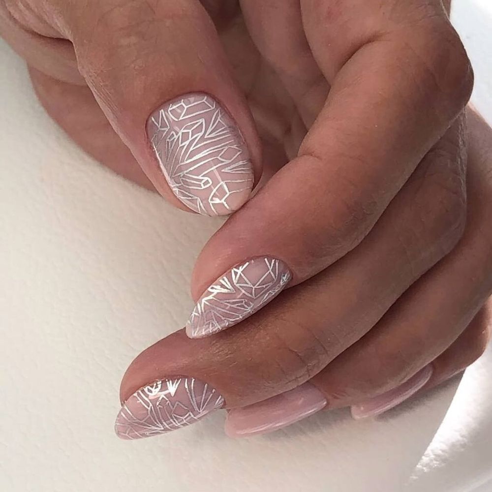 Swanky Stamping, Лак для стемпинга №004 - Серебро (10 мл)