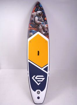 Сапборд надувной GW Космонавт с сидением увеличенный 366x83x15 см