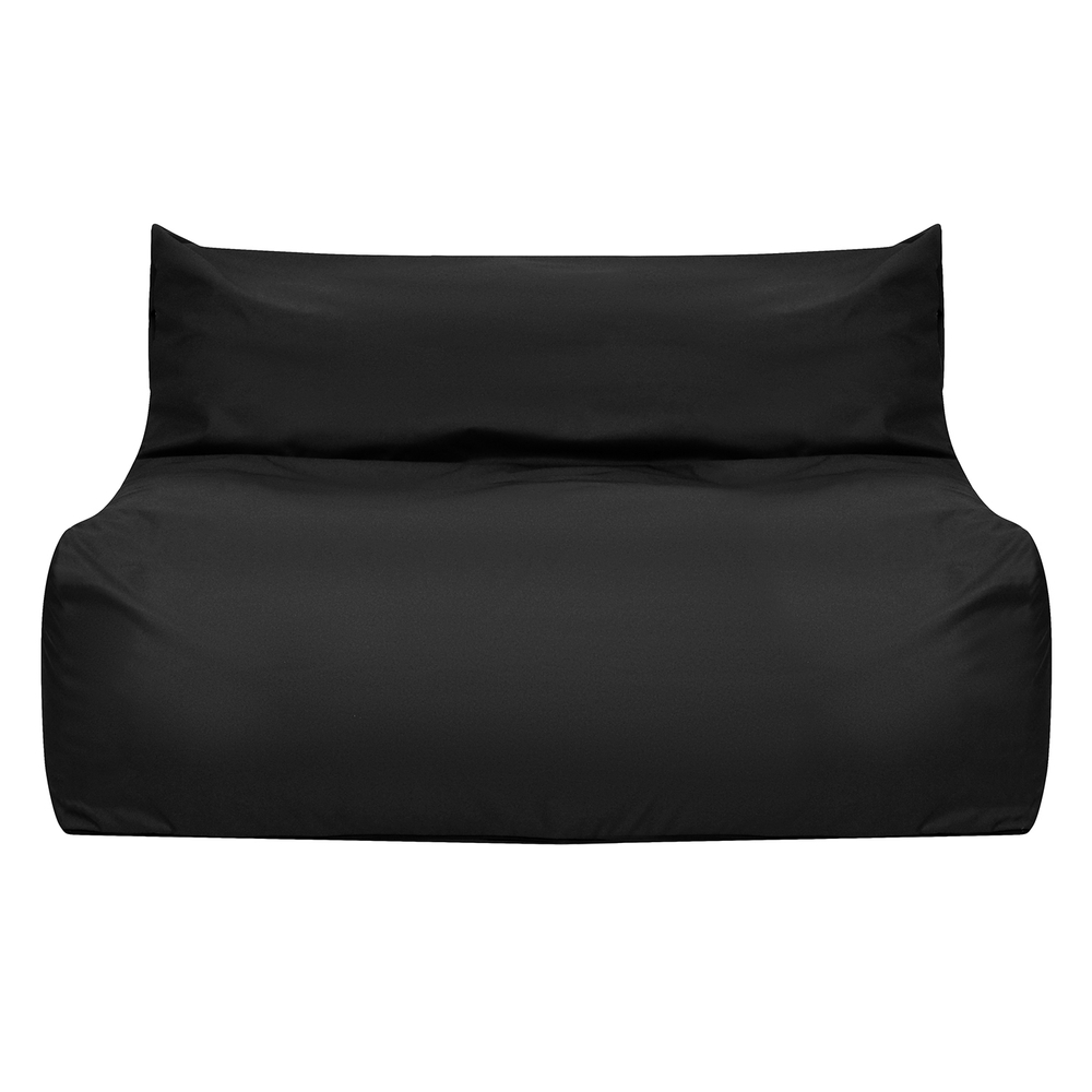 Бескаркасный Диван Модерн Черный (Оксфорд 600D, Классический)