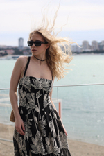 Платье на мягких бретелях