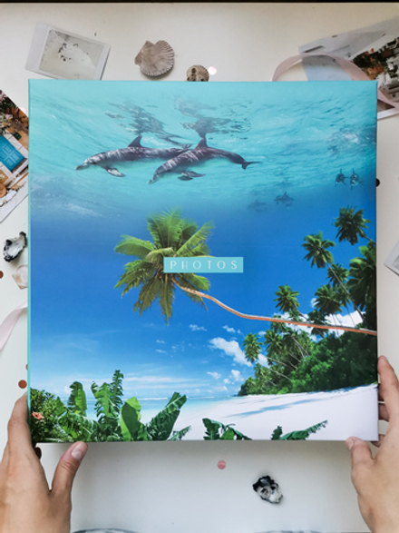 Фотоальбом на 500 фото 10х15 см с кармашками "Deep Blue"