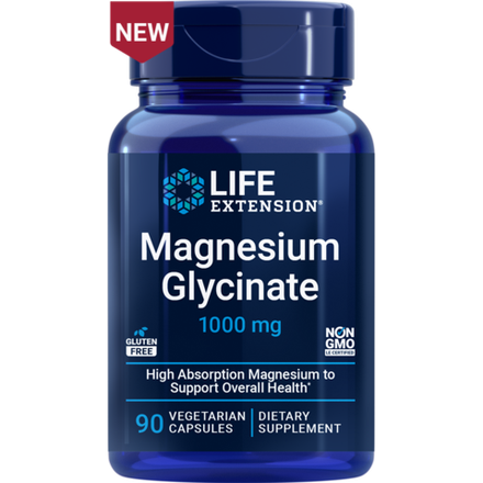 Magnesium Glycinate 90 капсул Life Extension