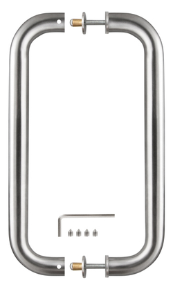 Ручка-скоба PH-21-25/300-INOX Fuaro (Фуаро) (нержавейка)