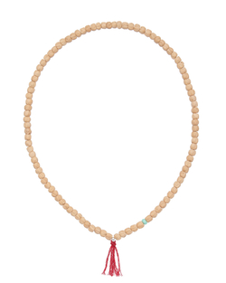 Подвеска на сумку, натуральные бежевые камни