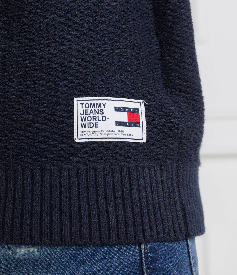 Свитер STRUCTURED Tommy Jeans - темно-синий(DM0DM15060)