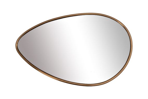 Зеркало настенное в золотой раме с подсветкой