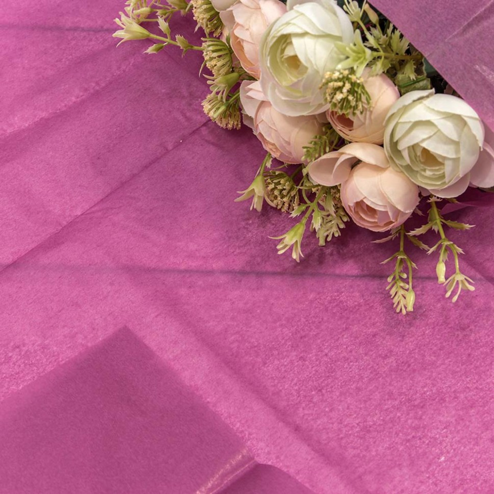 Бумага В листах 10 шт "Тишью" 50 х 66 см (Лиловый)