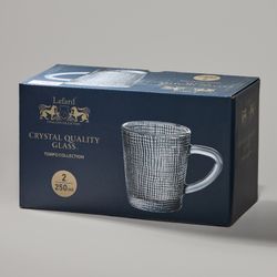 НАБОР КРУЖЕК "TEMPO" GREY 2 ШТ./250 МЛ