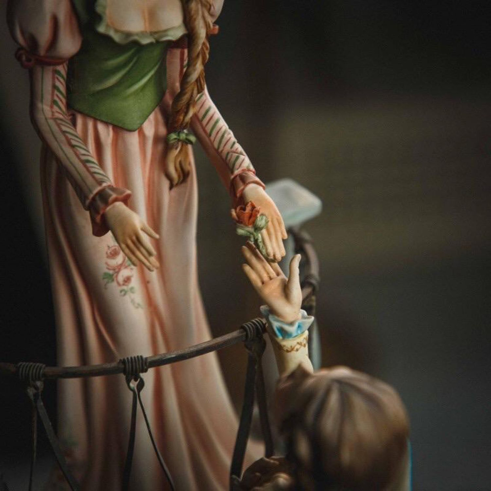 Винтаж: Фарфоровая мануфактура Capodimonte «Ромео и Джульетта»