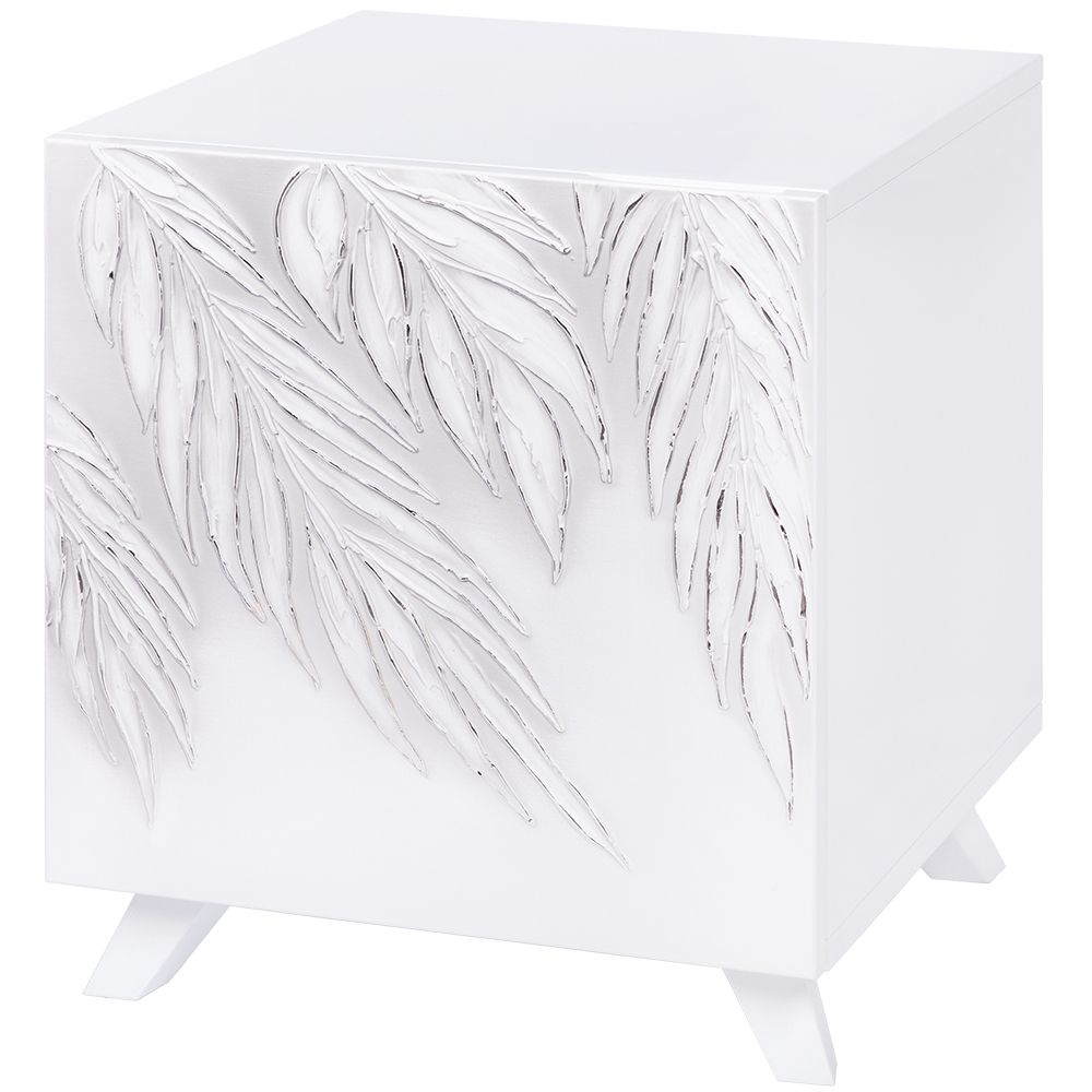 Тумба прикроватная Тропик Сканди Айс Сильвер левая